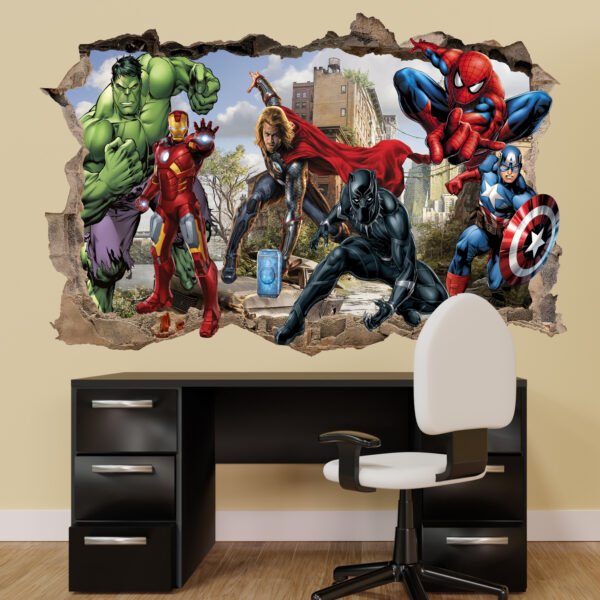 Superhero Avengers Decal Wall Sticker