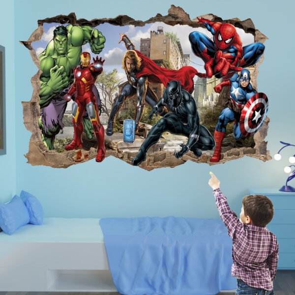 Superhero Avengers Decal Wall Sticker