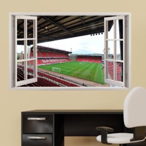 Football Stadium Scenery Barnsley Wall Art Decal Self-adhesive Poster
