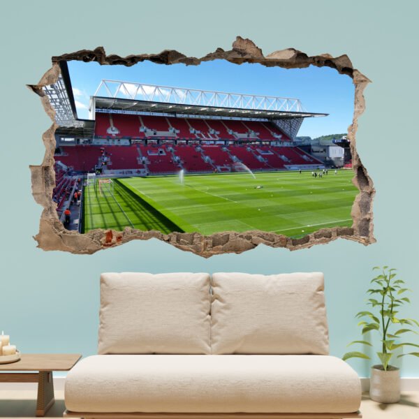 Football Stadium Scenery Bristol Wall Art Decal Self-adhesive Poster Sticker