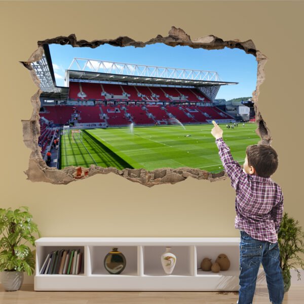 Football Stadium Scenery Bristol Wall Art Decal Self-adhesive Poster Sticker