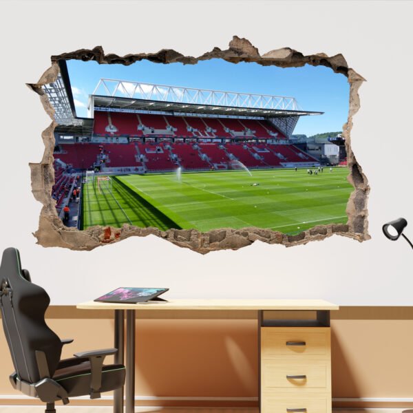 Football Stadium Scenery Bristol Wall Art Decal Self-adhesive Poster Sticker