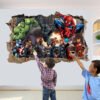 Avengers Superhero Decals Wall Sticker Art Self-adhesive Vinyl Poster
