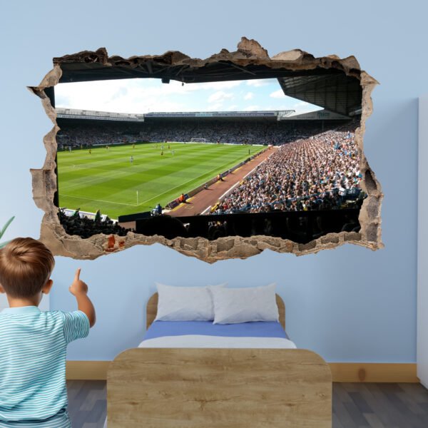 Football Stadium Scenery Leeds Wall Art Decal Self-adhesive Poster Sticker
