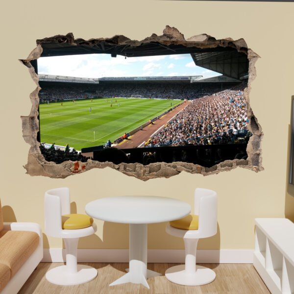 Football Stadium Scenery Leeds Wall Art Decal Self-adhesive Poster Sticker